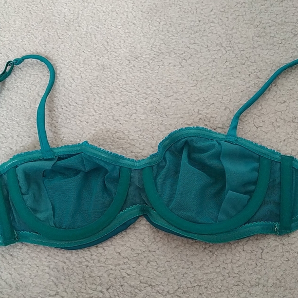 NWOT ASOS Boudoir Mesh underwire bra 32B - Picture 6 of 9